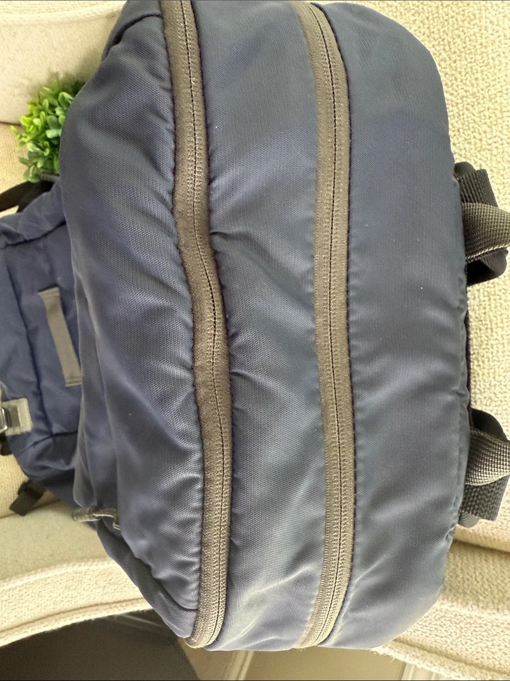 Timbuk2 Navy Blue Men's Commuter Laptop Backpack with Gray Accents